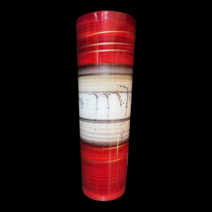 Lampe grand modèle conique rouge