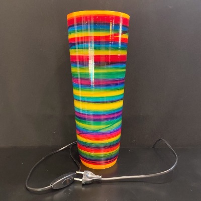 Lampe conique Multicolore sans motif